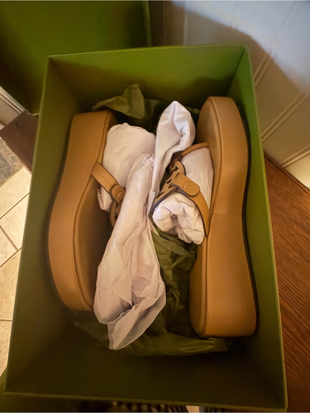 Tory Burch Miller Wedge Sandal SZ 8 - NEW! + Box & Dust Bag! - Picture 2 of 13